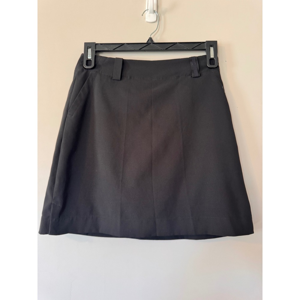Nike Golf Black NikeFit Dry Skort Athletic Mini Skirt 256867-010 Womens 2